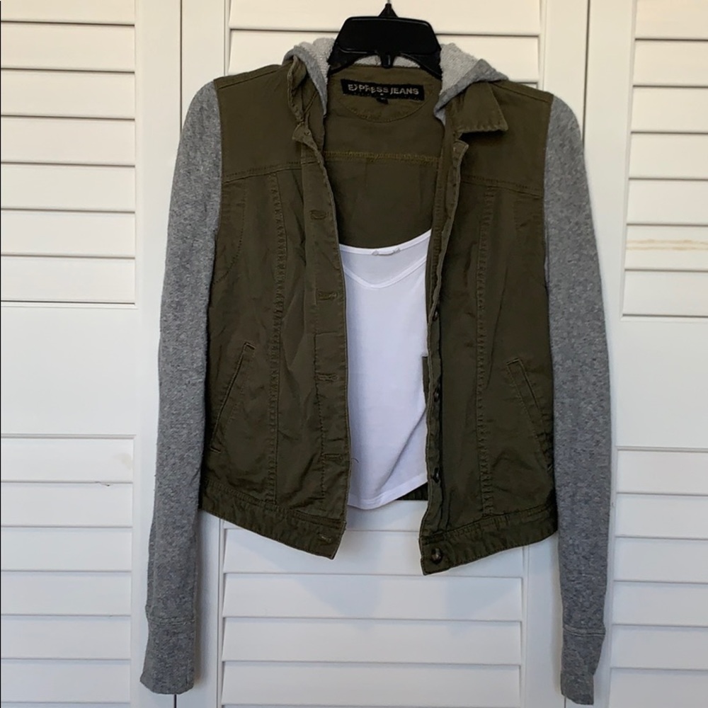 Jacket with Hoodie